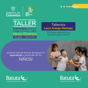 Taller: Estrategias para el Trabajo con Niños y Niñas Neurodiversos