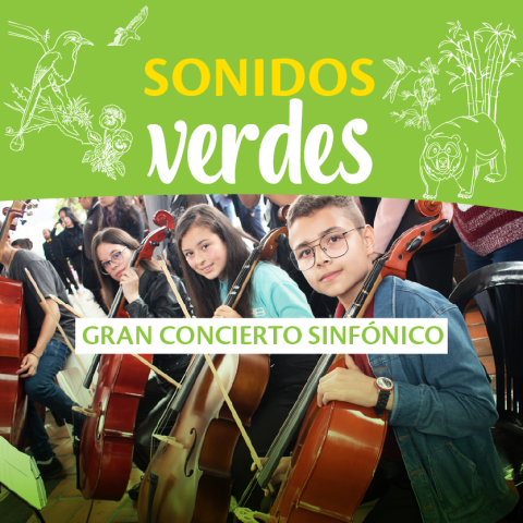 Gran concierto didáctico “Sonidos verdes”